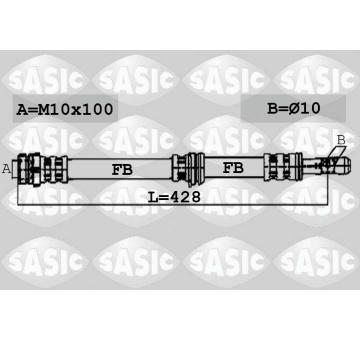 Brzdová hadice SASIC 6606114