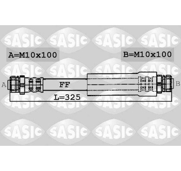 Brzdová hadice SASIC 6606120