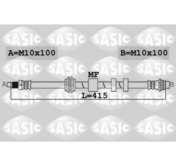 Brzdová hadice SASIC 6606221