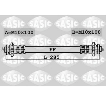 Brzdová hadice SASIC 6606245