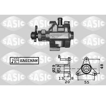 Hydraulické čerpadlo, řízení SASIC 7074006