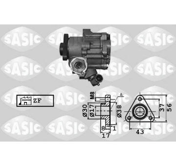 Hydraulické čerpadlo, řízení SASIC 7076004