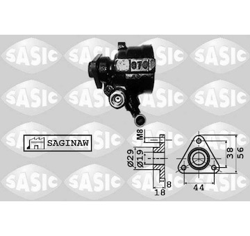 Hydraulické čerpadlo, řízení SASIC 7076005