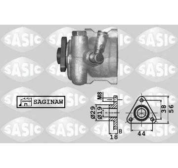 Hydraulické čerpadlo, řízení SASIC 7076007