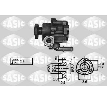 Hydraulické čerpadlo, řízení SASIC 7076009