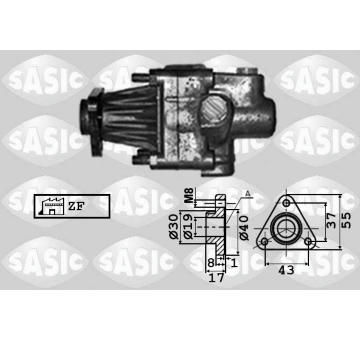 Hydraulické čerpadlo, řízení SASIC 7076011