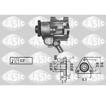 Hydraulické čerpadlo, řízení SASIC 7076022