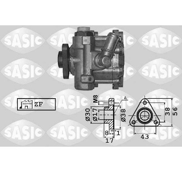 Hydraulické čerpadlo, řízení SASIC 7076025