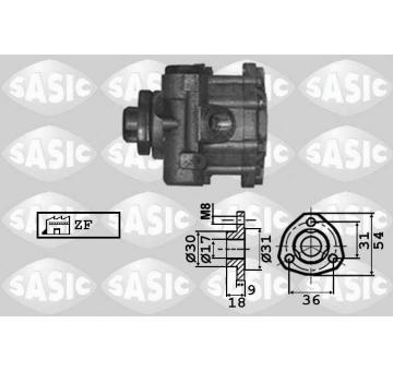 Hydraulické čerpadlo, řízení SASIC 7076031