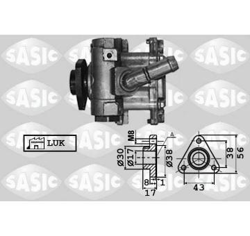 Hydraulické čerpadlo, řízení SASIC 7076040