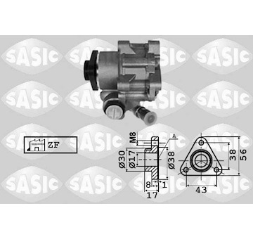 Hydraulické čerpadlo, řízení SASIC 7076058