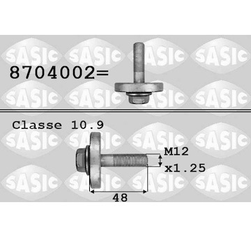 Sroub remenice SASIC 8704002