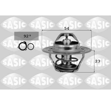 Termostat, chladivo SASIC 9000065