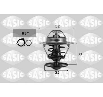 Termostat, chladivo SASIC 9000347