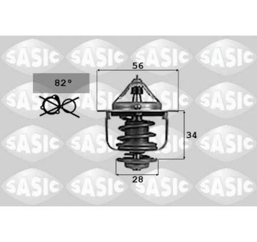 Termostat, chladivo SASIC 9000702