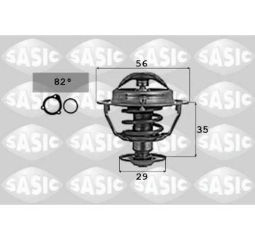 Termostat, chladivo SASIC 9000737