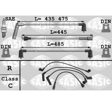 Sada kabelů pro zapalování SASIC 9286063