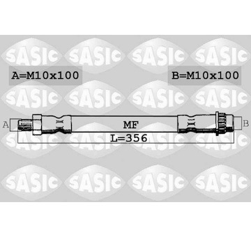 Brzdová hadice SASIC SBH0134