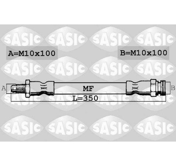 Brzdová hadice SASIC SBH0136