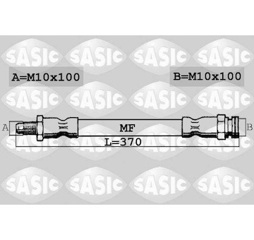 Brzdová hadice SASIC SBH0144