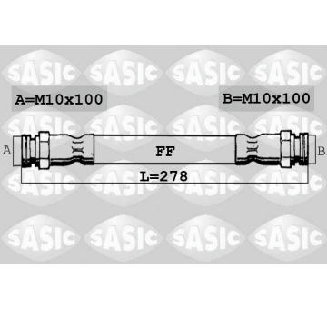 Brzdová hadica SASIC SBH0146