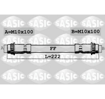 Brzdová hadice SASIC SBH0148