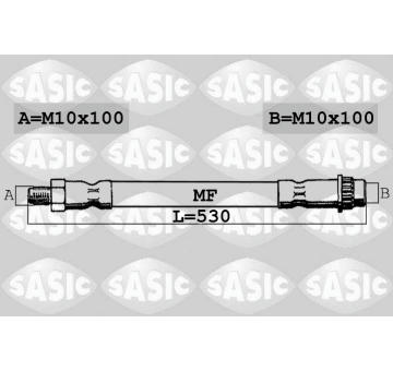 Brzdová hadice SASIC SBH0164