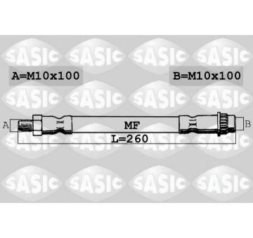 Brzdová hadice SASIC SBH0170