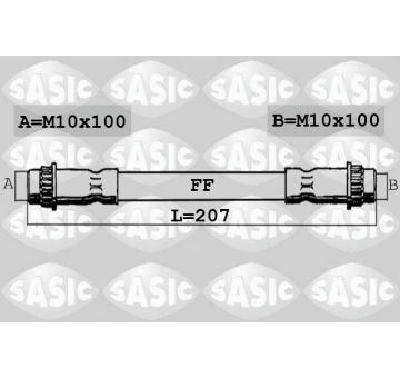 Brzdová hadice SASIC SBH0171