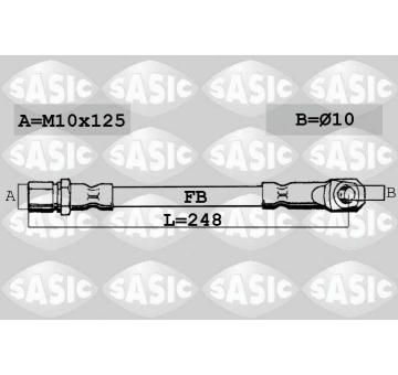 Brzdová hadice SASIC SBH6286