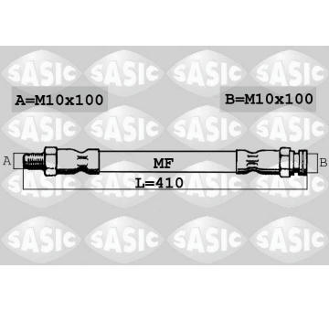 Brzdová hadice SASIC SBH6305