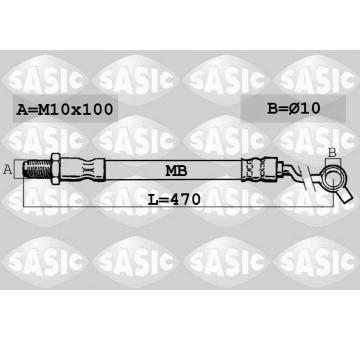 Brzdová hadice SASIC SBH6317
