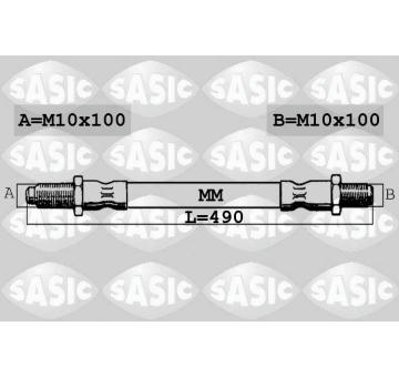 Brzdová hadice SASIC SBH6321