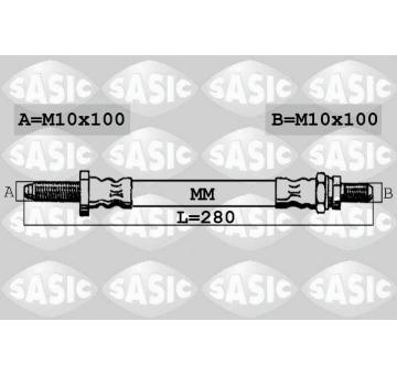 Brzdová hadice SASIC SBH6324