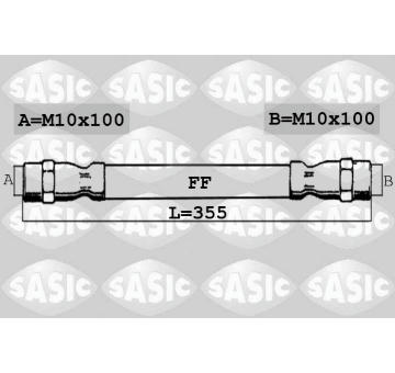Brzdová hadice SASIC SBH6385