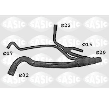 Hadice chladiče SASIC SWH4300