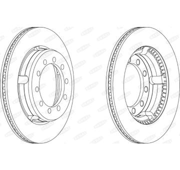 Brzdový kotouč BERAL BCR109A