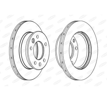 Brzdový kotouč BERAL BCR228A