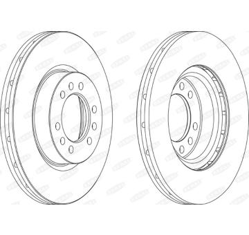 Brzdový kotouč BERAL BCR235A