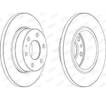 Brzdový kotouč BERAL BCR315A