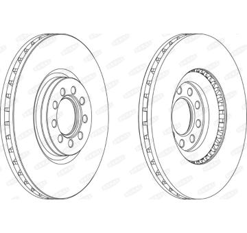Brzdový kotouč BERAL BCR317A