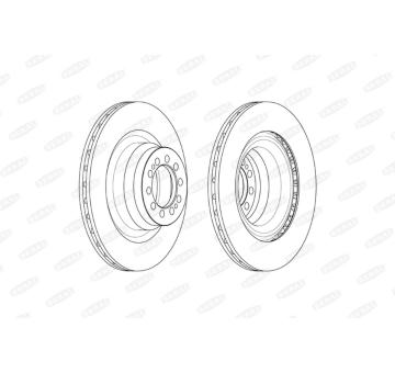 Brzdový kotouč BERAL BCR371A