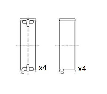 Ojniční ložisko FAI AutoParts BB2002-025