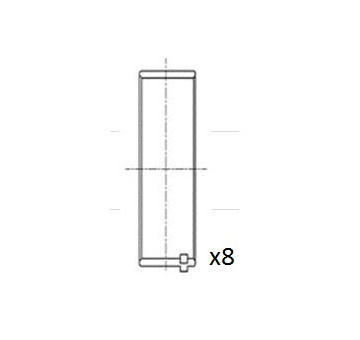 Ojniční ložisko FAI AutoParts BB2024-050