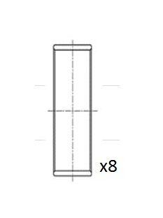 Ojniční ložisko FAI AutoParts BB2025-025