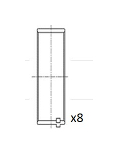 Ojniční ložisko FAI AutoParts BB2029-025