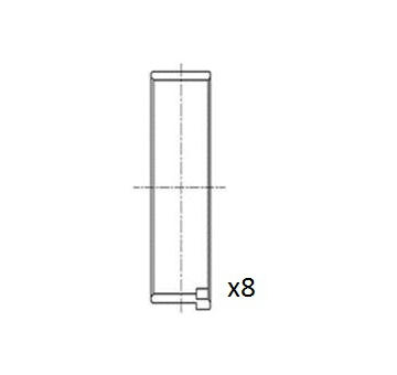 Ojniční ložisko FAI AutoParts BB2031-STD