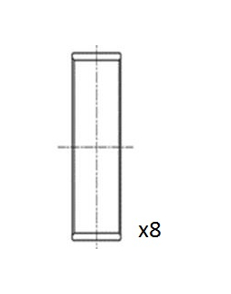 Ojniční ložisko FAI AutoParts BB2037-025