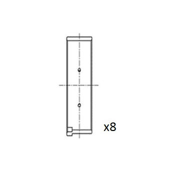 Ojniční ložisko FAI AutoParts BB2038-020