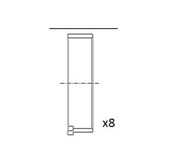 Ojničné lożisko FAI AutoParts BB2051-025